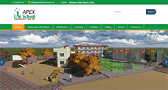 Desktop Screenshot of apexlifeschool.edu.np